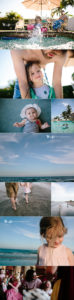 Pool time, Boca Raton, Florida documentary photography, Disney Princesses