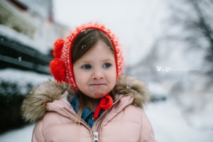 Girl Bundled up for the Snow