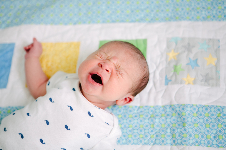 in home documentary newborn session philadelphia