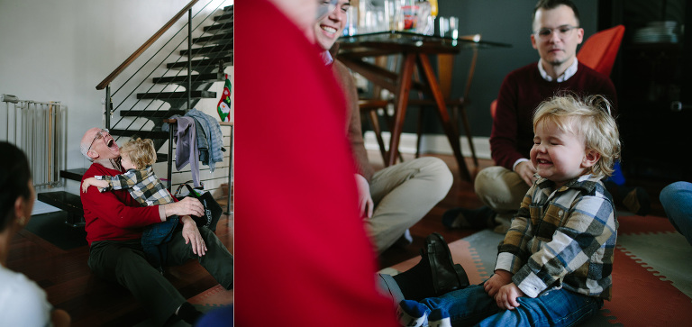 grandparents cuddling with grandkids