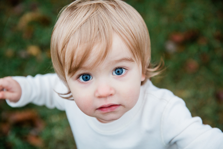 lifestyle portrait of toddler girl