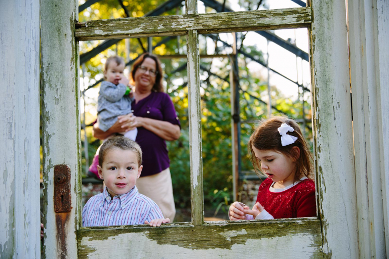 Valley Forge Family Image grandma with grandkids