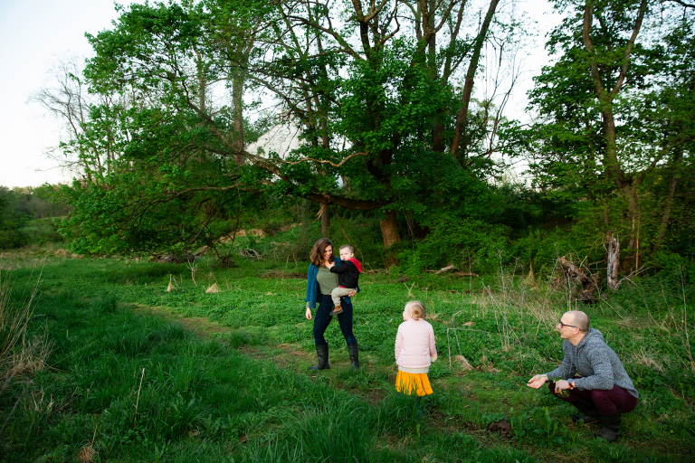 valley forge sunrise family photography session