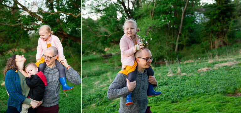 valley forge sunrise family photography session