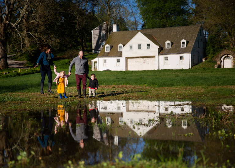 valley forge sunrise family photography session